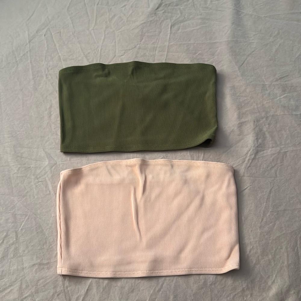 Ribbed tube tops
